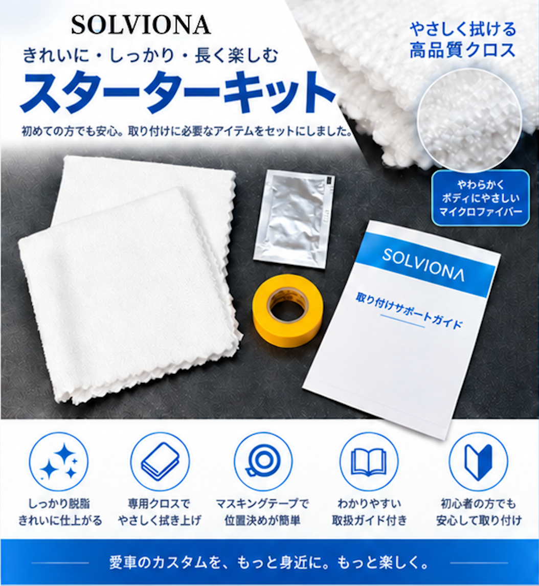 SOLVIONA　外装取付スターターキット