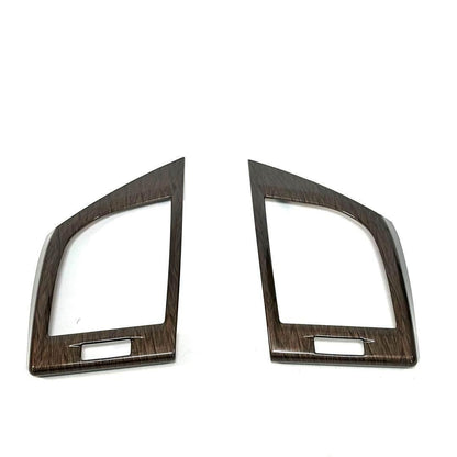 アルファード　ヴェルファイア　40系　エアコンパネル　木目調　インテリアパネル　内装　カスタム　2ピース　全グレード対応　アクセサリー　ABS樹脂　ALPHARD VELLFIRE　ドレスアップ｜SOLVIONA