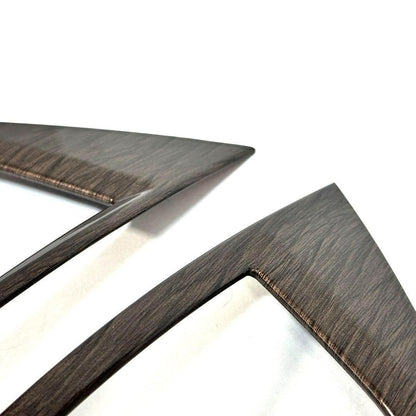 アルファード　ヴェルファイア　40系　エアコンパネル　木目調　インテリアパネル　内装　カスタム　2ピース　全グレード対応　アクセサリー　ABS樹脂　ALPHARD VELLFIRE　ドレスアップ｜SOLVIONA