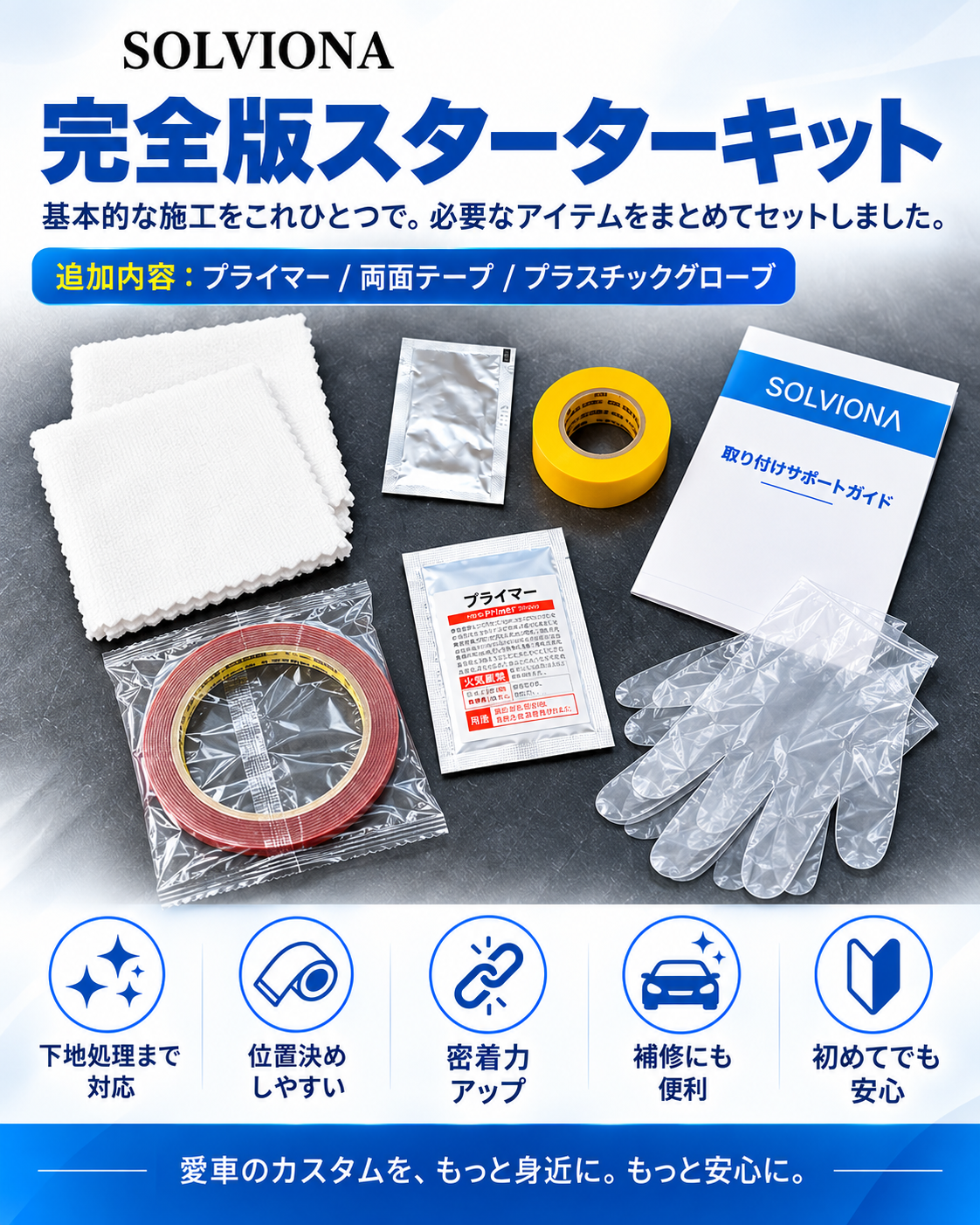 外装取付スターターキット　完全版