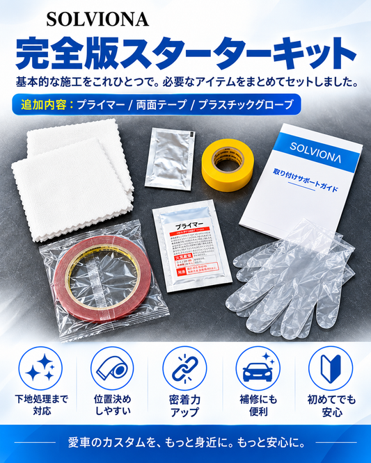 外装取付スターターキット　完全版