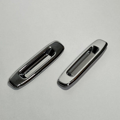 サンルーフトリム　アルファード　ヴェルファイア 　前後2ピースセット　ガーニッシュ　サンルーフ　取手　車種別専用　簡単取付　カスタム　ドレスアップ　天窓　ルーフ｜SOLVIONA