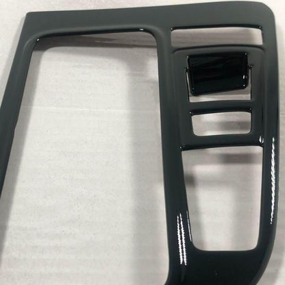 ノア　ヴォクシー　90系　シフトパネルカバー　ガソリン車専用　ピアノブラック　NOAH VOXY インテリアパネル　内装品　簡単取付　ドレスアップ　カスタム　カバー　パネルガーニッシュ　１ピース｜SOLVIONA