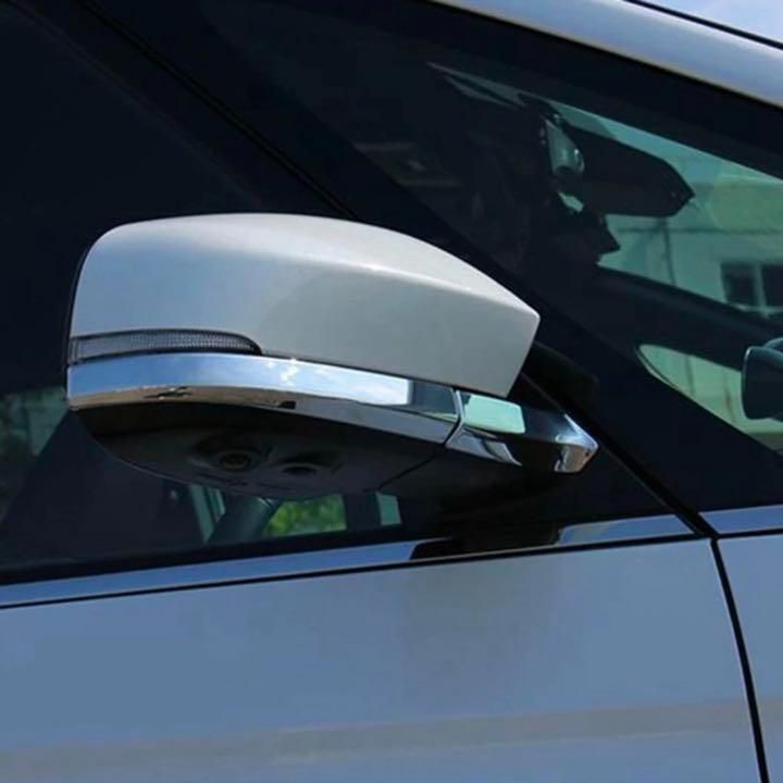 ノア ヴォクシー  サイドミラー アンダーガーニッシュ 90系　ドアミラー　NOAH　VOXY　メッキカバー　ドレスアップ　カスタム　トリムカバー　鏡面　簡単取付　全グレード対応　バックミラー　アウターミラー　全２ピース｜SOLVIONA