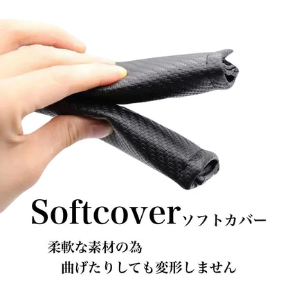 シートベルトカバー　カーボン　2個セット　シートベルトパッド　シートベルト　アクセサリー　車載用　ショルダーパッド｜SOLVIONA