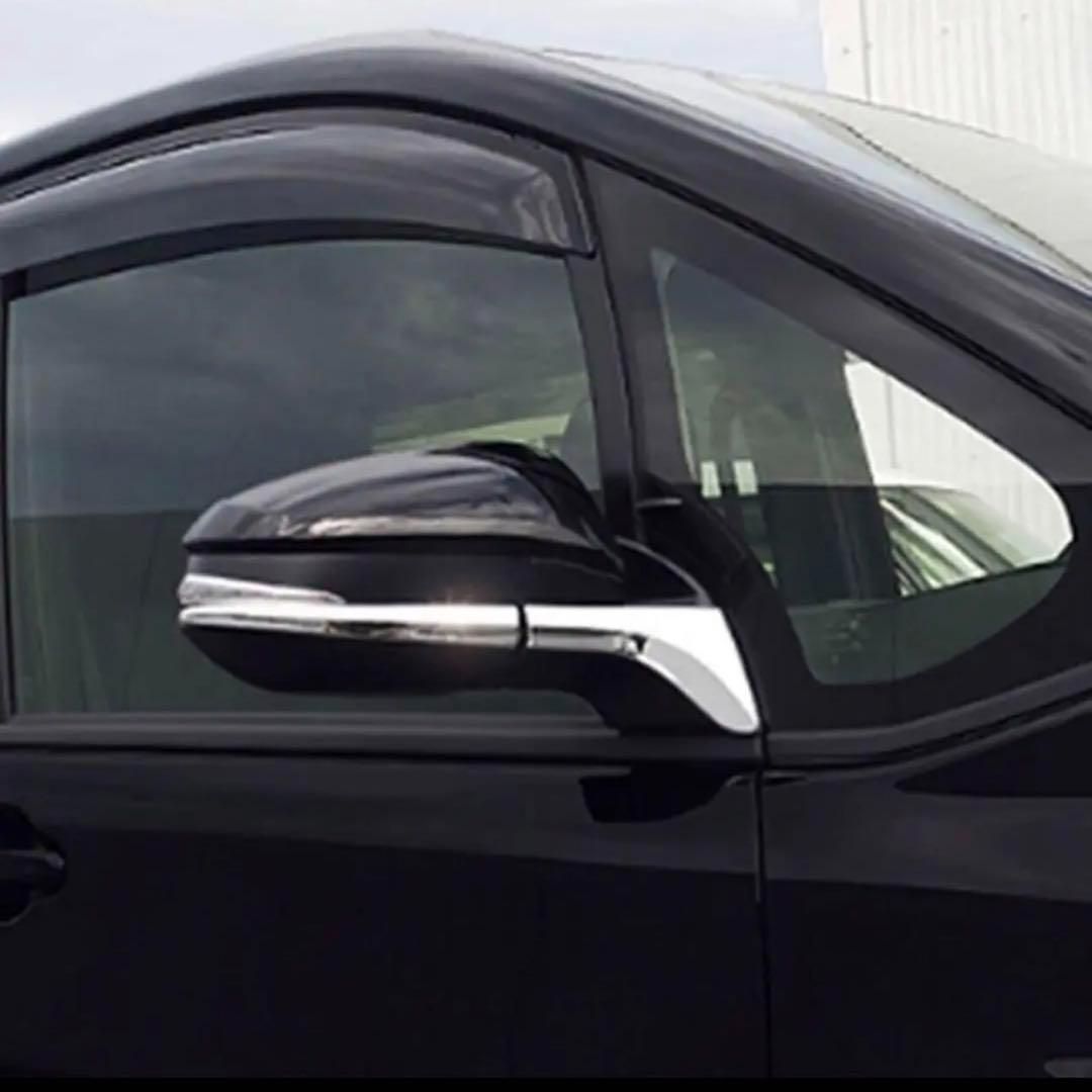 ノア　ヴォクシー　エスクァイア 80系 　ドアミラーガーニッシュ　サイドミラーガーニッシュ　メッキ　ABS樹脂　VOXY NOAH ESQUIRE 　ハイブリッド　外装　パーツ　エアロ　カスタム　ドレスアップ｜SOLVIONA