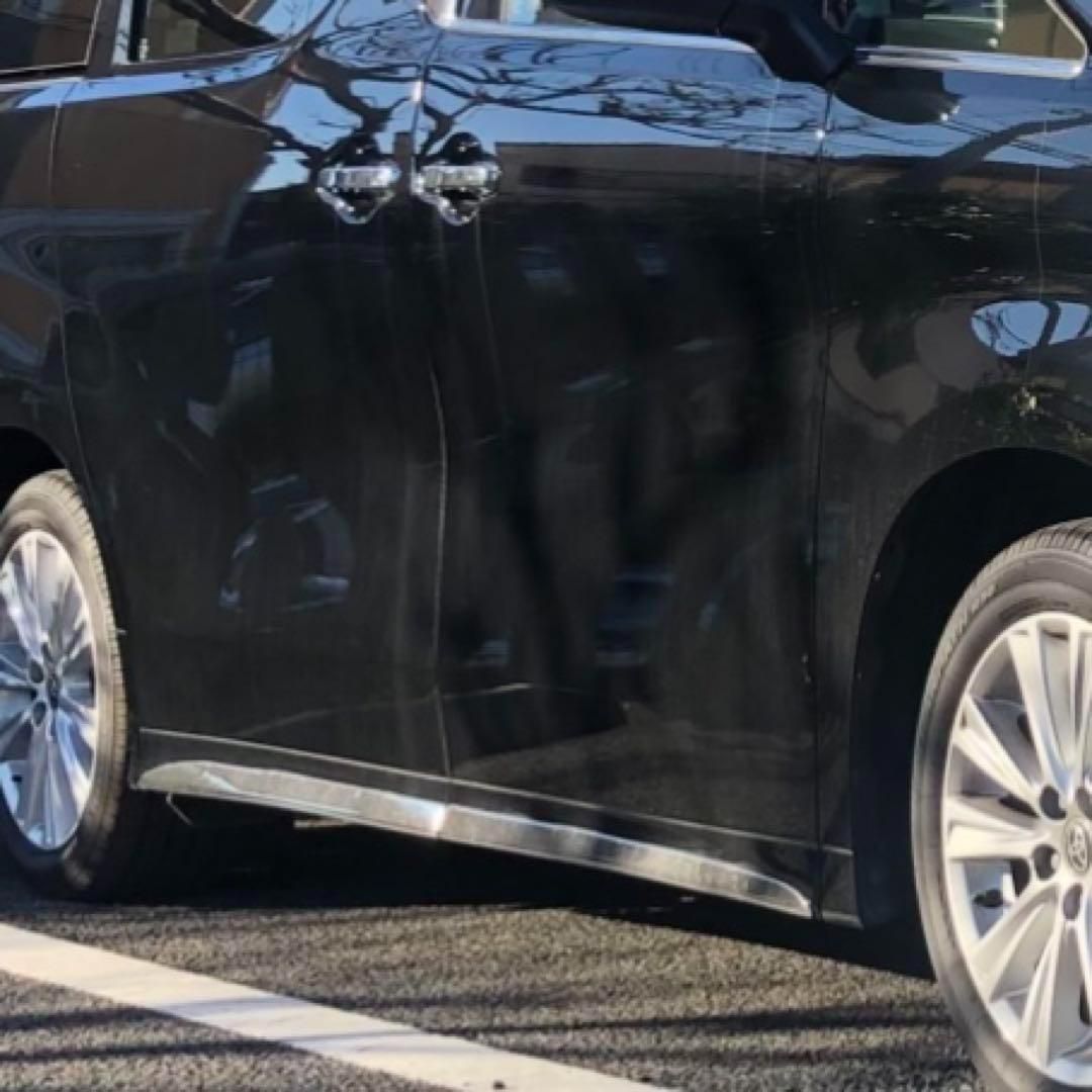 30系　アルファード／ヴェルファイア　前期／後期　サイドメッキガーニッシュ　4ピースセット　｜SOLVIONA
