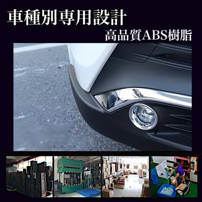 ハリアー　80系 　全グレード対応　車種別専用　フォグランプガーニッシュ　2ピース1台分　カスタム　ドレスアップ　簡単取付　車種別専用　HARRIER　フォグライト　メッキカバー　フロント　バンパー　装飾｜SOLVIONA