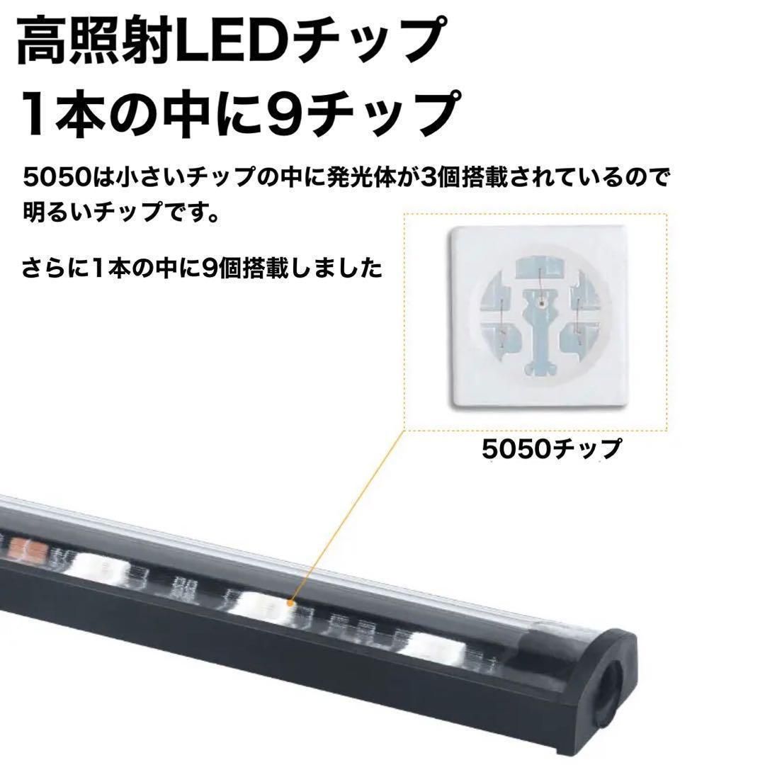 LEDイルミネーションライト 車内 フットライト リモコン付き 音楽連動 8色変化 グラデーション 調光機能付き 防水仕様 ｜SOLVIONA
