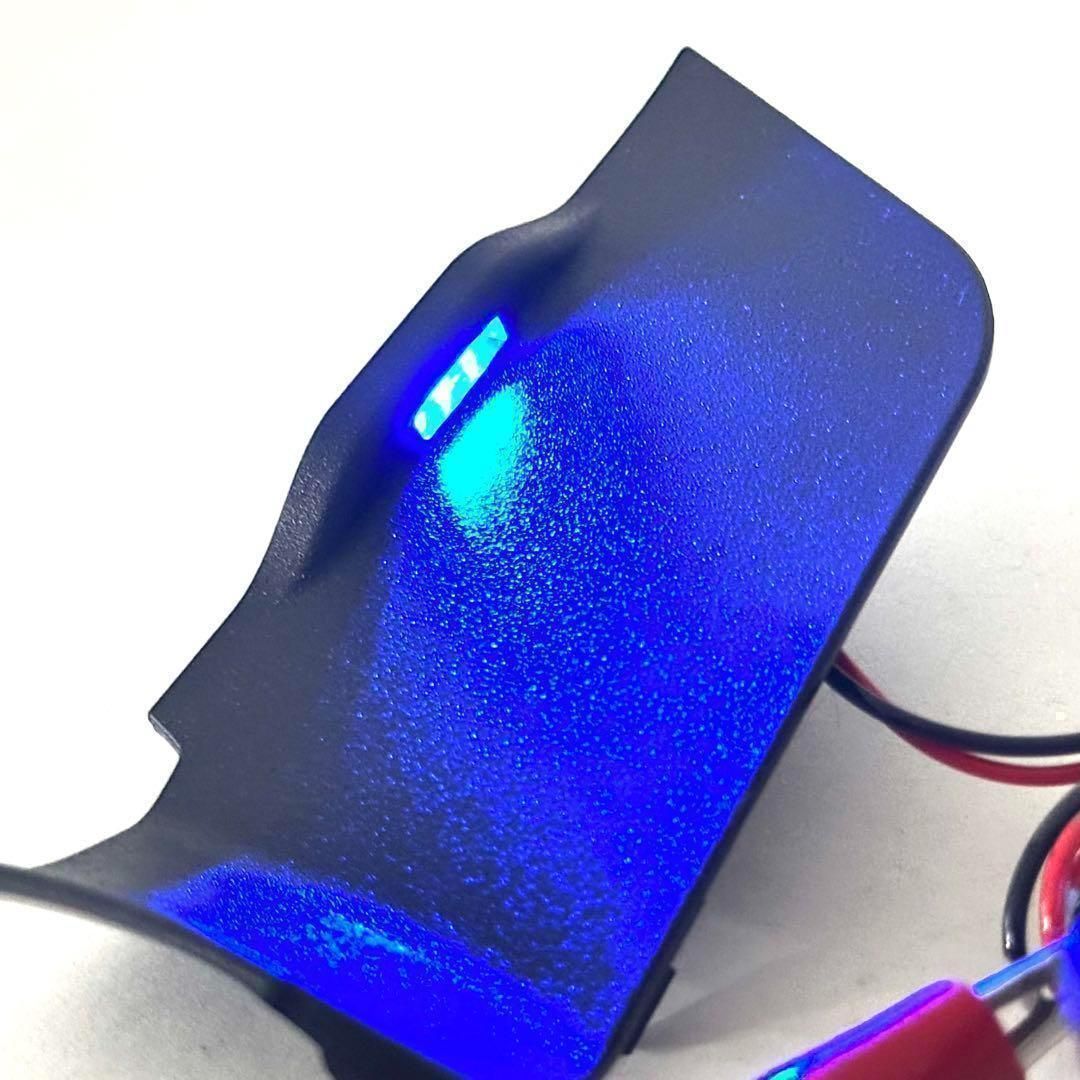 RAV4 ドアインナーハンドルカバー LED ブルー発光 イルミネーション 内装 パーツ 5代目 MXAA52 AXAH54 AXAP54 PHV 対応 アンビエントライト カスタム TOYOTA トヨタ｜SOLVIONA