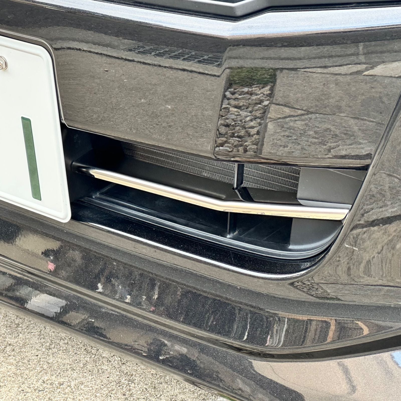 ルーミー　ジャスティー　ロアアンダーガーニッシュ　ROOMY  後期　カスタムグレード　専用　鏡面メッキ　バンパー　カスタム　ドレスアップ　装飾　JASTY トリムカバー　メッキカバー　簡単取付　ステンレス｜SOLVIONA