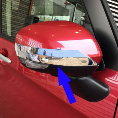 ルーミー　ドアミラー　ガーニッシュ　サイドミラー　ジャスティ　トール　メッキカバー　前期後期　ドレスアップ　カスタム　簡単取付　装飾　2ピース　鏡面メッキ　M900A M901A 外装　ROOMY｜SOLVIONA