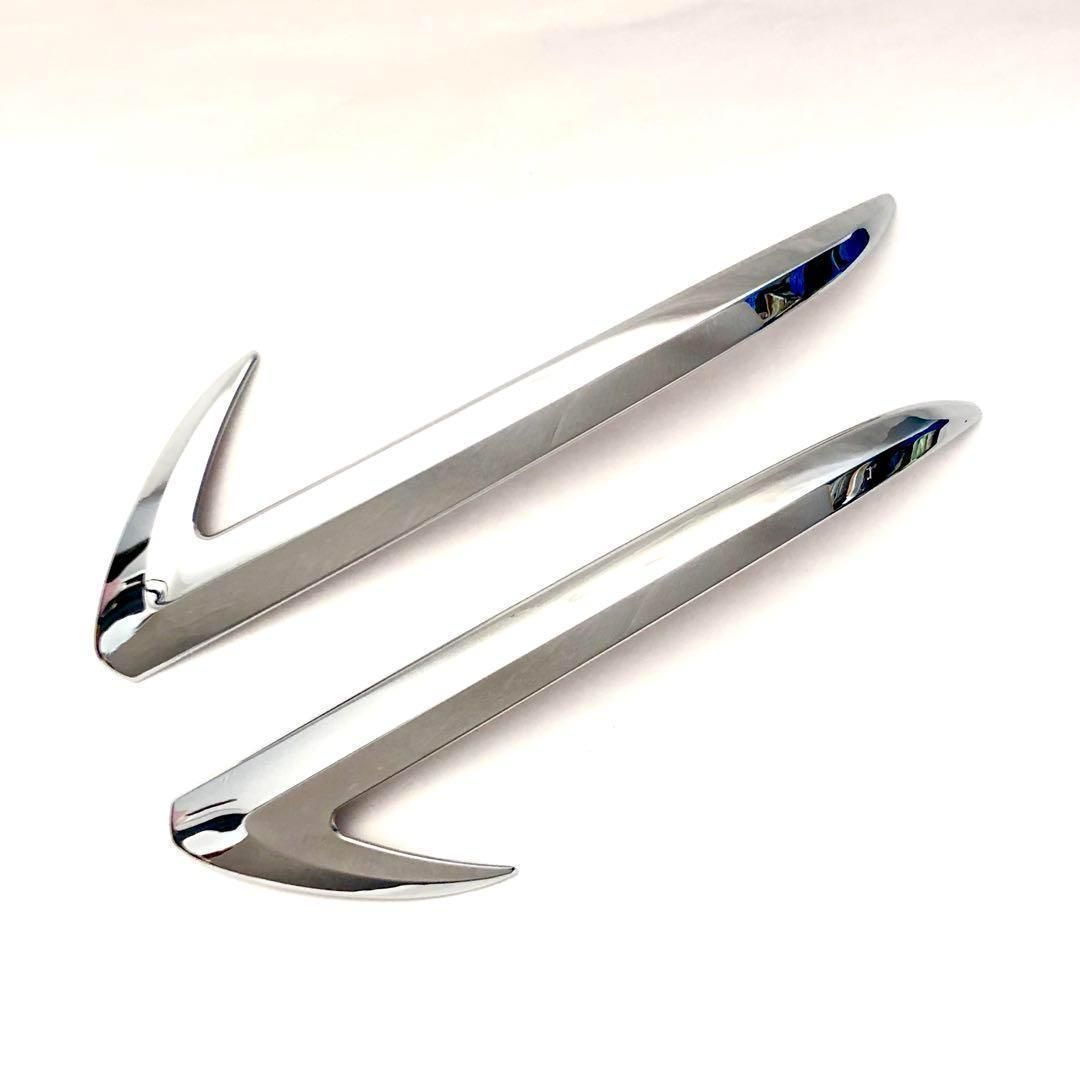 プリウス50系 ドアミラーガーニッシュ　全２ピース　ドレスアップ　サイドミラー　カスタム　車種別専用　鏡面メッキ　両面テープ　メッキ　ハイブリッド　C-HR　カムリ　PHV　外装　エアロパーツ　ABS樹脂　PRIUS｜SOLVIONA