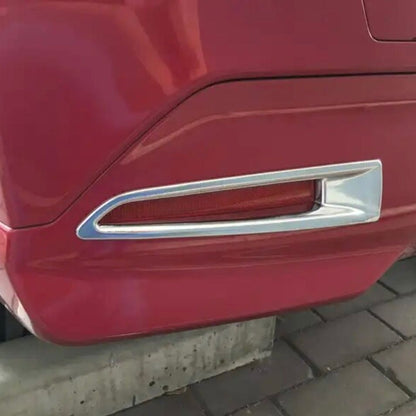 ルーミー　リフレクターガーニッシュ　トール　タンク　ジャスティー　メッキカバー　ドレスアップ　カスタム　ROOMY THOR JASTY TANK 簡単取付　反射板　2ピース　 社外品　バンパー｜SOLVIONA