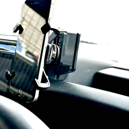 スペーシア スマホホルダー MK54S MK94S 専用 9インチディスプレイオーディオ対応 カスタム ギア 対応 スズキ SUZUKI 専用設計 スマートフォンホルダー 車載ホルダー 内装 カスタムパーツ｜SOLVIONA