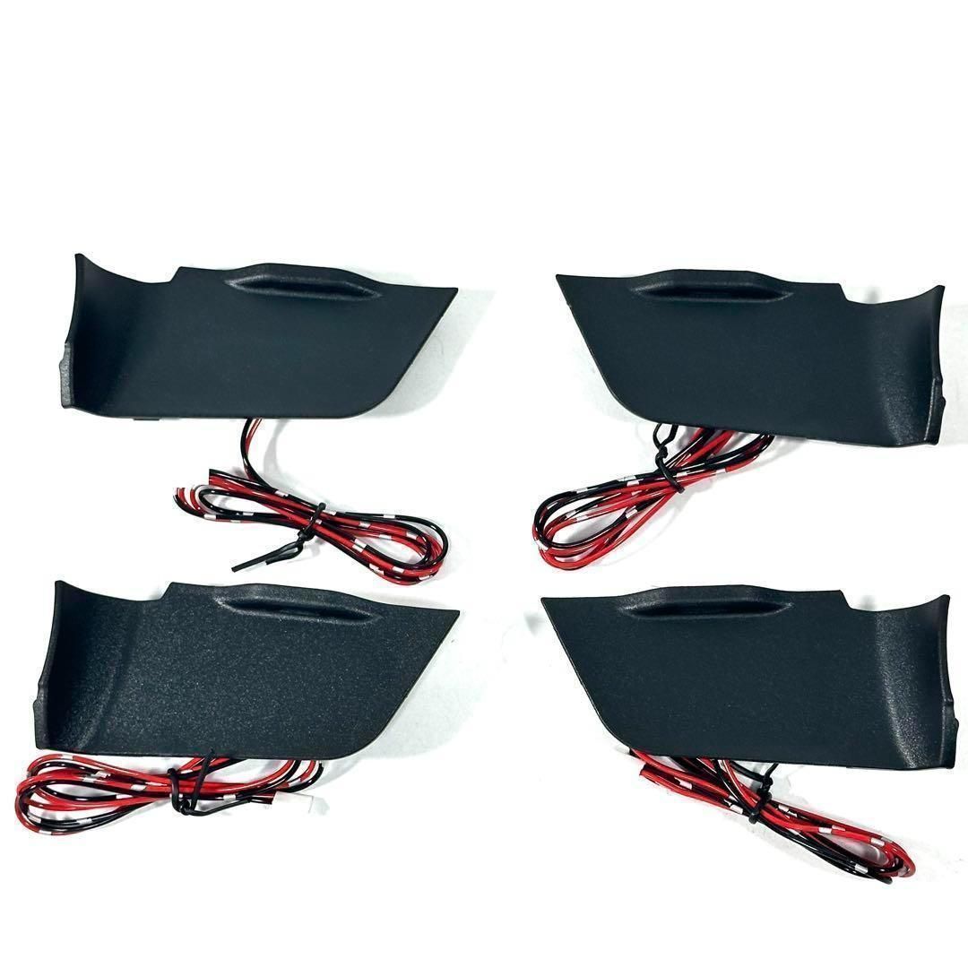 RAV4 ドアインナーハンドルカバー LED ブルー発光 イルミネーション 内装 パーツ 5代目 MXAA52 AXAH54 AXAP54 PHV 対応 アンビエントライト カスタム TOYOTA トヨタ｜SOLVIONA