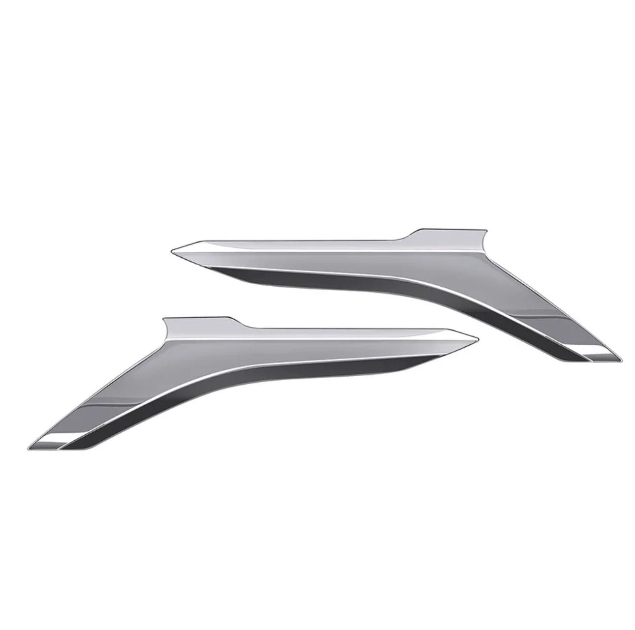 ヴェルファイア　30系　ヘッドライトガーニッシュ　前期後期　サイドガーニッシュ　メッキカバー　トリムガーニッシュ　鏡面　カスタム　ドレスアップ　全グレード対応　VELLFIRE  2ピース　簡単取付　ABS 高品質｜SOLVIONA